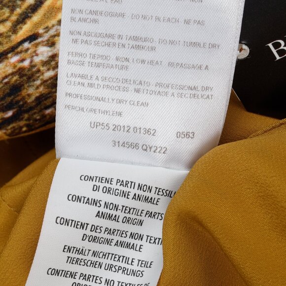 Alexander McQueen RARE Golden Yellow Flora and Fauna Blazer - Picture 12 of 12